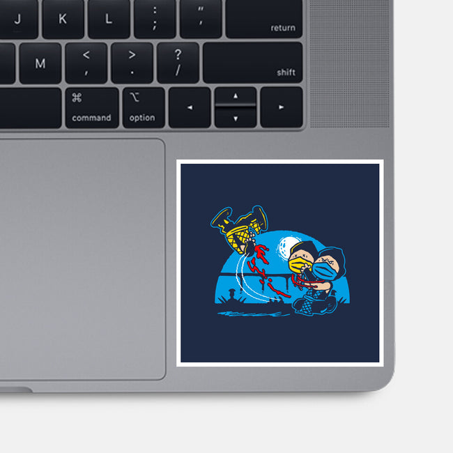 The Fatality Gang-None-Glossy-Sticker-demonigote