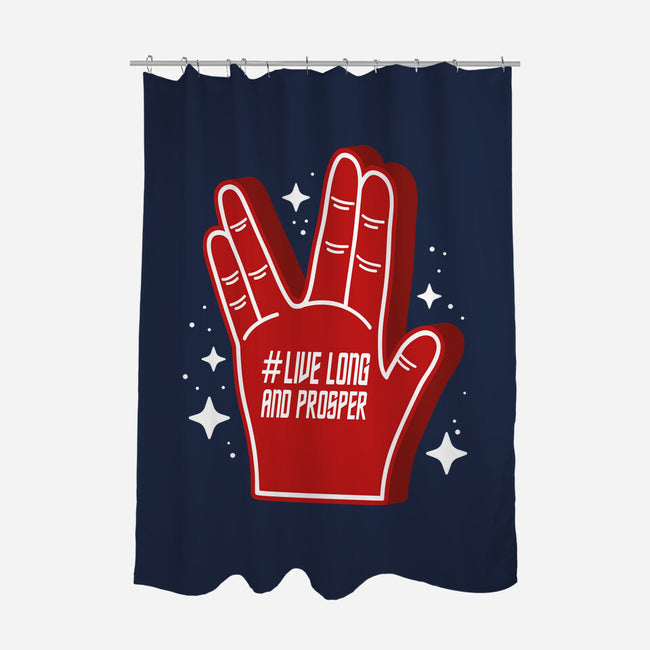 Go Trek-None-Polyester-Shower Curtain-demonigote