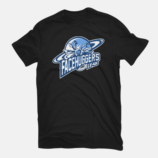 Facehuggers Team-Womens-Fitted-Tee-demonigote