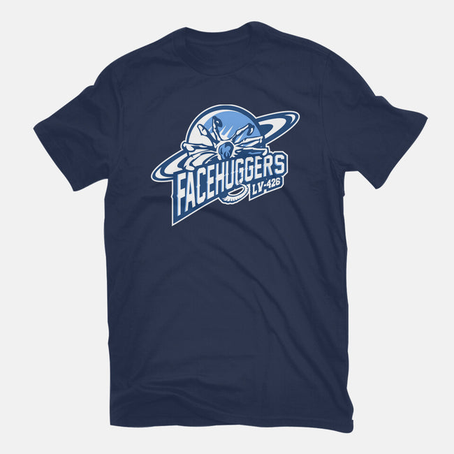 Facehuggers Team-Womens-Fitted-Tee-demonigote