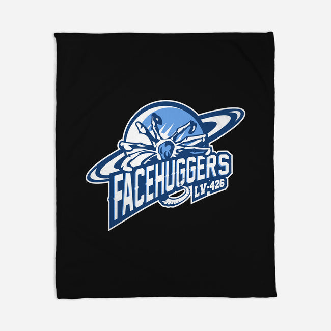Facehuggers Team-None-Fleece-Blanket-demonigote