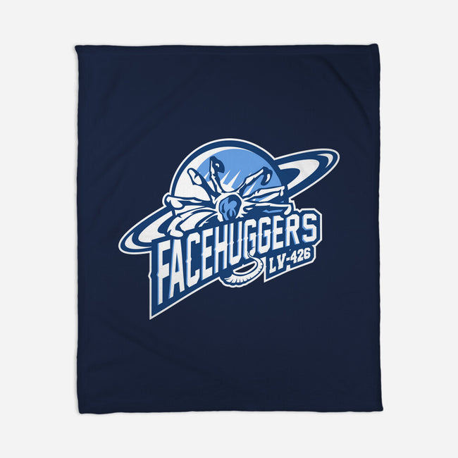 Facehuggers Team-None-Fleece-Blanket-demonigote