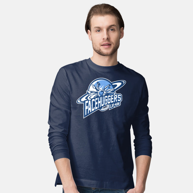 Facehuggers Team-Mens-Long Sleeved-Tee-demonigote