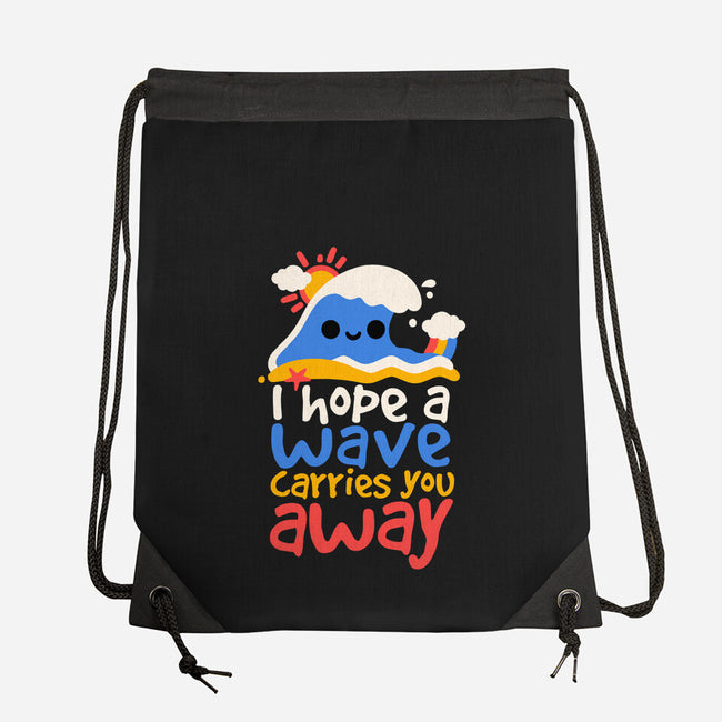 I Hope A Wave Carries You Away-None-Drawstring-Bag-NemiMakeit