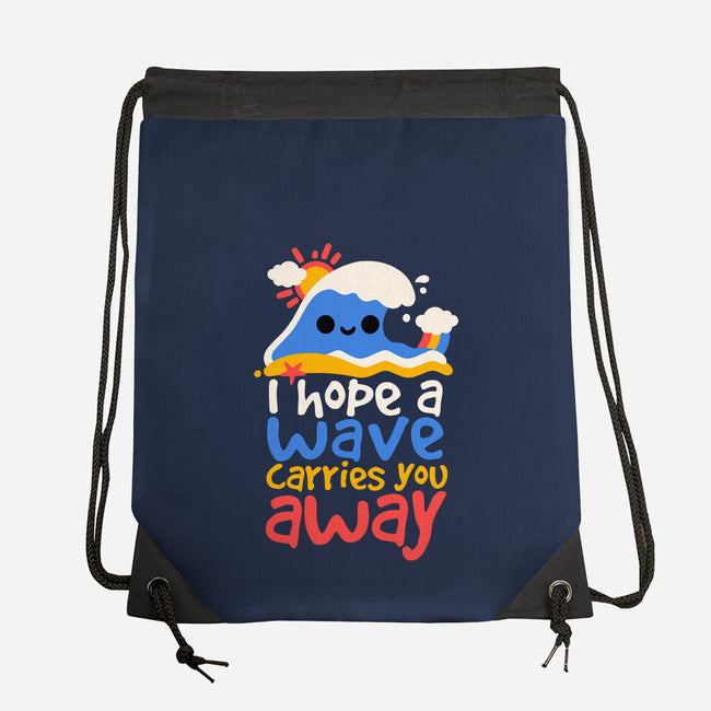 I Hope A Wave Carries You Away-None-Drawstring-Bag-NemiMakeit
