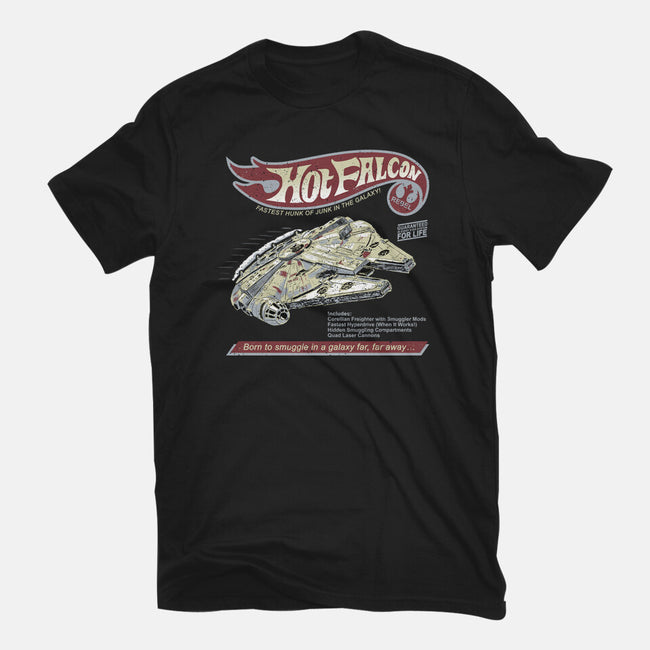 Hot Falcon-Womens-Fitted-Tee-NMdesign