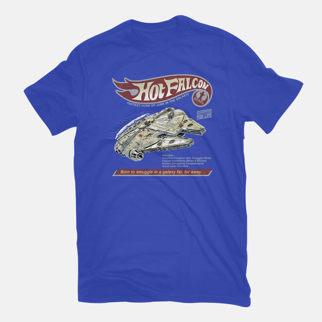Hot Falcon-Womens-Fitted-Tee-NMdesign