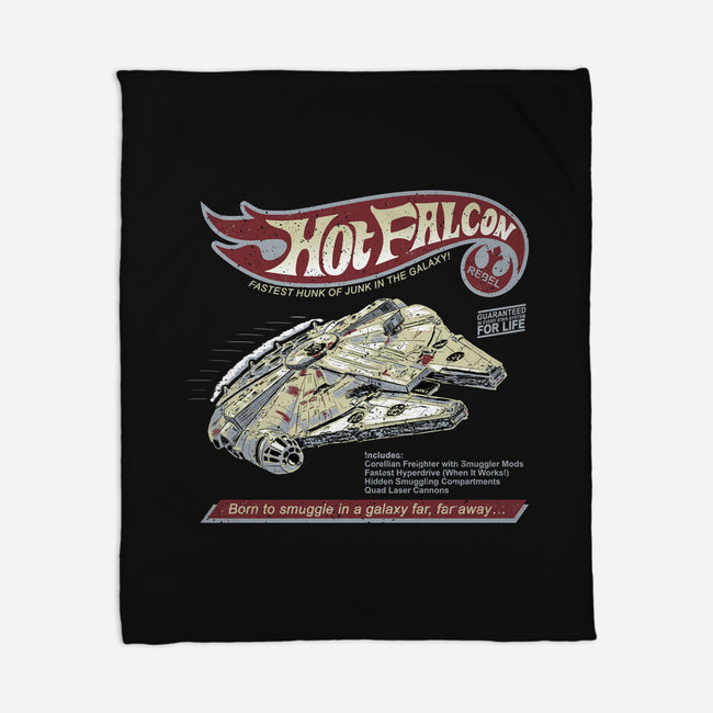 Hot Falcon-None-Fleece-Blanket-NMdesign