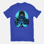 Blue Ninja Fighter-Mens-Heavyweight-Tee-rmatix