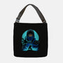 Blue Ninja Fighter-None-Adjustable Tote-Bag-rmatix