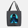 Blue Ninja Fighter-None-Basic Tote-Bag-rmatix