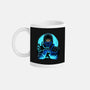 Blue Ninja Fighter-None-Mug-Drinkware-rmatix