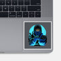 Blue Ninja Fighter-None-Glossy-Sticker-rmatix