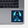 Blue Ninja Fighter-None-Glossy-Sticker-rmatix