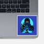 Blue Ninja Fighter-None-Glossy-Sticker-rmatix