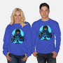 Blue Ninja Fighter-Unisex-Crew Neck-Sweatshirt-rmatix