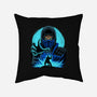 Blue Ninja Fighter-None-Removable Cover w Insert-Throw Pillow-rmatix