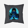 Blue Ninja Fighter-None-Removable Cover w Insert-Throw Pillow-rmatix