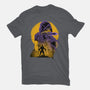 Yellow Ninja Fighter-Mens-Heavyweight-Tee-rmatix