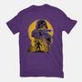 Yellow Ninja Fighter-Womens-Fitted-Tee-rmatix
