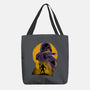 Yellow Ninja Fighter-None-Basic Tote-Bag-rmatix