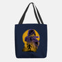 Yellow Ninja Fighter-None-Basic Tote-Bag-rmatix