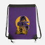 Yellow Ninja Fighter-None-Drawstring-Bag-rmatix