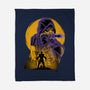Yellow Ninja Fighter-None-Fleece-Blanket-rmatix