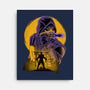 Yellow Ninja Fighter-None-Stretched-Canvas-rmatix
