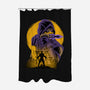 Yellow Ninja Fighter-None-Polyester-Shower Curtain-rmatix
