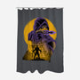 Yellow Ninja Fighter-None-Polyester-Shower Curtain-rmatix