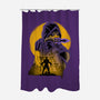 Yellow Ninja Fighter-None-Polyester-Shower Curtain-rmatix