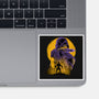 Yellow Ninja Fighter-None-Glossy-Sticker-rmatix