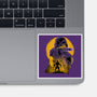 Yellow Ninja Fighter-None-Glossy-Sticker-rmatix