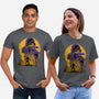 Yellow Ninja Fighter-Unisex-Basic-Tee-rmatix