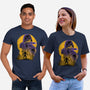 Yellow Ninja Fighter-Unisex-Basic-Tee-rmatix