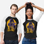 Yellow Ninja Fighter-Unisex-Baseball-Tee-rmatix