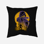 Yellow Ninja Fighter-None-Removable Cover w Insert-Throw Pillow-rmatix