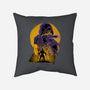 Yellow Ninja Fighter-None-Removable Cover w Insert-Throw Pillow-rmatix