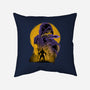 Yellow Ninja Fighter-None-Removable Cover w Insert-Throw Pillow-rmatix