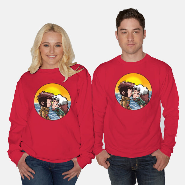 Ma Cherie-Unisex-Crew Neck-Sweatshirt-zascanauta