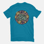 Travel To The Stars-Womens-Fitted-Tee-glitchygorilla