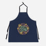Travel To The Stars-Unisex-Kitchen-Apron-glitchygorilla
