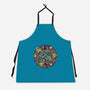 Travel To The Stars-Unisex-Kitchen-Apron-glitchygorilla