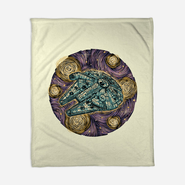 Travel To The Stars-None-Fleece-Blanket-glitchygorilla