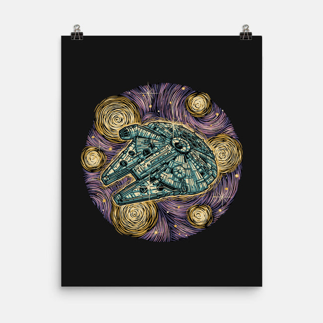 Travel To The Stars-None-Matte-Poster-glitchygorilla