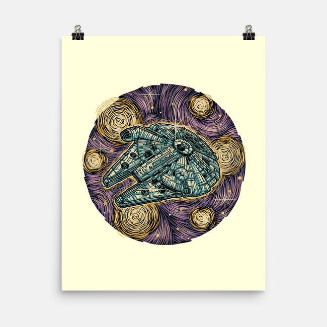 Travel To The Stars-None-Matte-Poster-glitchygorilla