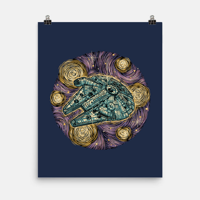Travel To The Stars-None-Matte-Poster-glitchygorilla
