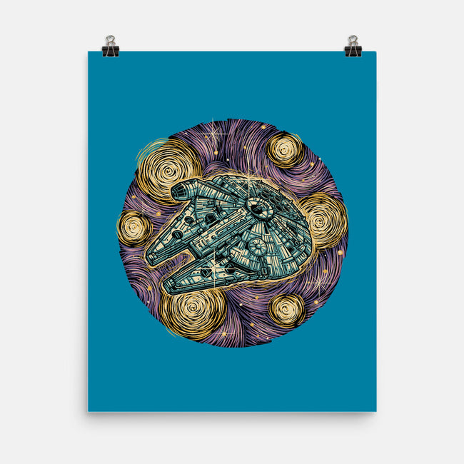 Travel To The Stars-None-Matte-Poster-glitchygorilla