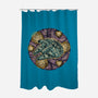 Travel To The Stars-None-Polyester-Shower Curtain-glitchygorilla